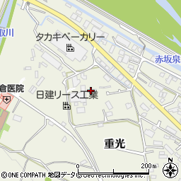 愛媛県伊予郡砥部町重光91周辺の地図