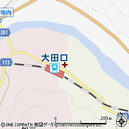 ＪＡ高知県　グリーンおおとよ周辺の地図