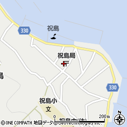 山口県漁業協同組合　祝島支店周辺の地図