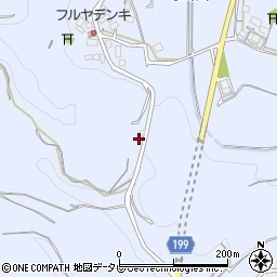 和歌山県田辺市中芳養2224周辺の地図