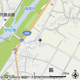 和歌山県日高郡みなべ町谷口385-1周辺の地図