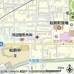 愛媛県伊予郡松前町筒井617-1周辺の地図