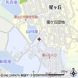 福岡県福津市宮司ヶ丘26-7周辺の地図