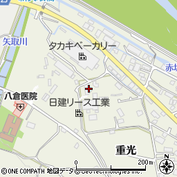 愛媛県伊予郡砥部町重光90周辺の地図