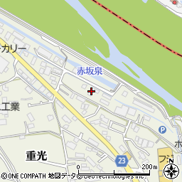 サンライズ赤坂周辺の地図