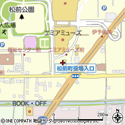 愛媛県伊予郡松前町筒井798-3周辺の地図