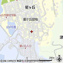 福岡県福津市星ヶ丘2周辺の地図
