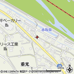 愛媛県伊予郡砥部町重光156-6周辺の地図