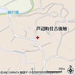 長崎県壱岐市芦辺町住吉後触606周辺の地図