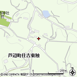 長崎県壱岐市芦辺町住吉東触周辺の地図