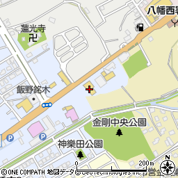 ＨｏｎｄａＣａｒｓ北九州八幡インター店周辺の地図