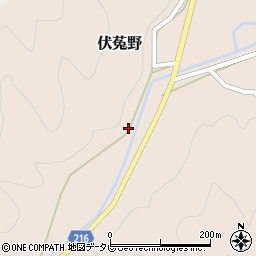 和歌山県田辺市伏菟野31周辺の地図
