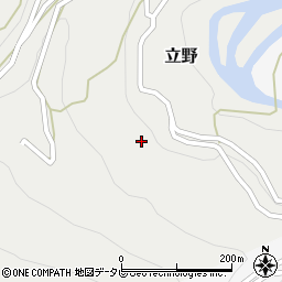 高知県長岡郡大豊町立野156周辺の地図