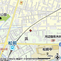愛媛県伊予郡松前町筒井544-10周辺の地図