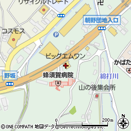 ＢＩＧ‐Ｍ‐ＯＮＥ　宗像野坂店周辺の地図