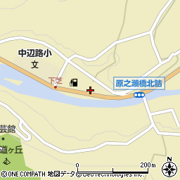 和歌山県田辺市中辺路町栗栖川68-2周辺の地図