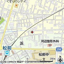 愛媛県伊予郡松前町筒井549-1周辺の地図