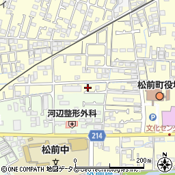 愛媛県伊予郡松前町筒井555-6周辺の地図