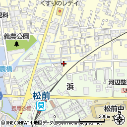愛媛県伊予郡松前町筒井544周辺の地図