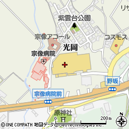 西日本シティ銀行ナフコ南宗像店 ＡＴＭ周辺の地図