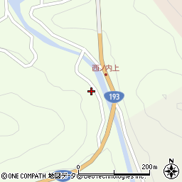 徳島県那賀郡那賀町御所谷車瀬7周辺の地図