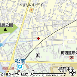 愛媛県伊予郡松前町筒井544-1周辺の地図