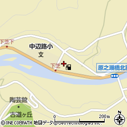 和歌山県田辺市中辺路町栗栖川76-1周辺の地図