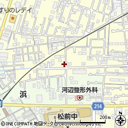 愛媛県伊予郡松前町筒井554-6周辺の地図