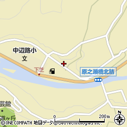 和歌山県田辺市中辺路町栗栖川100-2周辺の地図