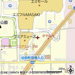愛媛県伊予郡松前町筒井818-1周辺の地図