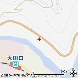 大田口カフェ周辺の地図