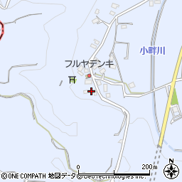 和歌山県田辺市中芳養2832周辺の地図