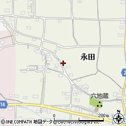 愛媛県伊予郡松前町永田238周辺の地図