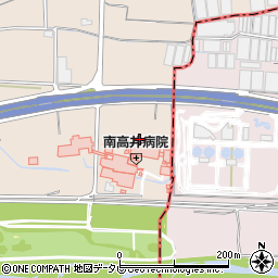 南高井病院周辺の地図
