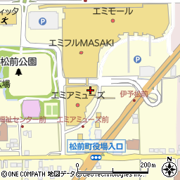 ワイズロード　松山店周辺の地図