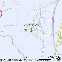 和歌山県田辺市中芳養2832-2周辺の地図