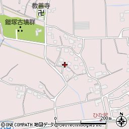 岡之松ブドー園周辺の地図