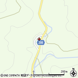 和歌山県田辺市稲成町1701周辺の地図