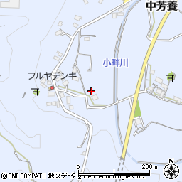 和歌山県田辺市中芳養2813-1周辺の地図