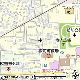 愛媛県伊予郡松前町筒井604-1周辺の地図