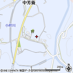 和歌山県田辺市中芳養2688周辺の地図
