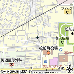 愛媛県伊予郡松前町筒井604-7周辺の地図