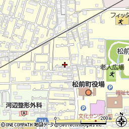 愛媛県伊予郡松前町筒井604周辺の地図