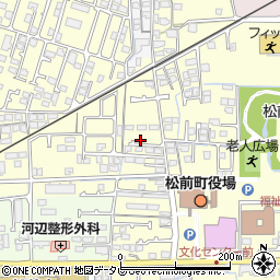 愛媛県伊予郡松前町筒井604-12周辺の地図