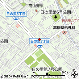 ローソン宗像日の里五丁目店周辺の地図