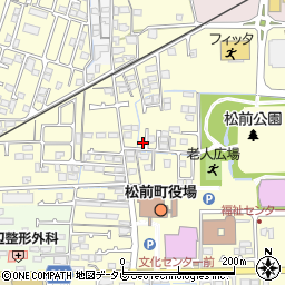 愛媛県伊予郡松前町筒井654-2周辺の地図
