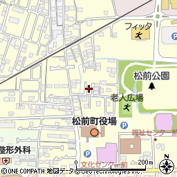 愛媛県伊予郡松前町筒井653-2周辺の地図