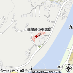 津屋崎中央病院デイケアセンター周辺の地図