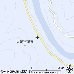 徳島県那賀町（那賀郡）水崎（渡り瀬）周辺の地図