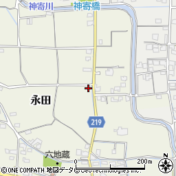愛媛県伊予郡松前町永田218周辺の地図